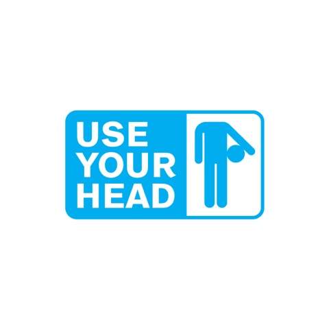 Use your head logo